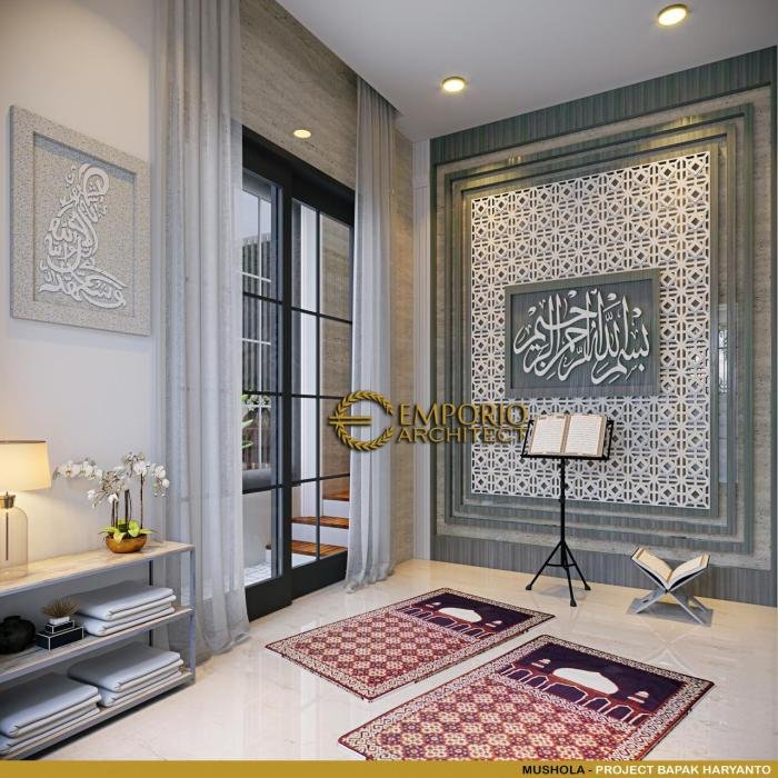 Video desain rumah 3 kamar tidur 1 mushola