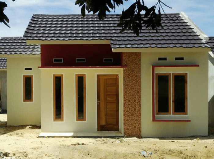 Desain rumah 50 juta