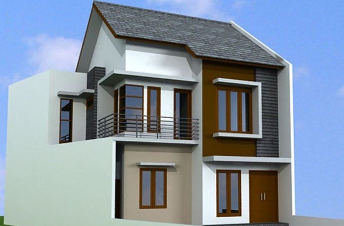 Desain rumah minimalis type 40/60