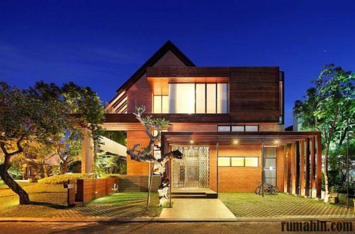 Tropical modern houses house asia southeast inspiring livingasean