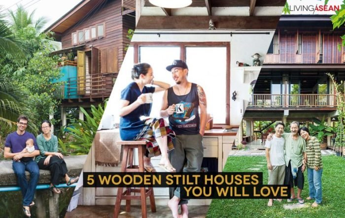 Desain rumah panggung kayu