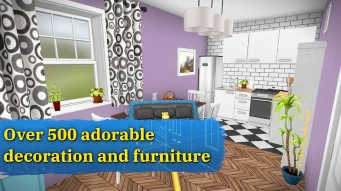Download game house flipper desain rumah mod apk