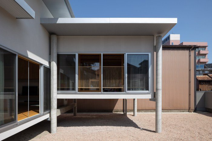 Desain rumah panggung minimalis