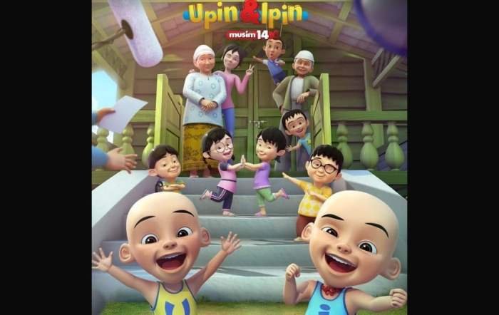 Desain rumah upin ipin