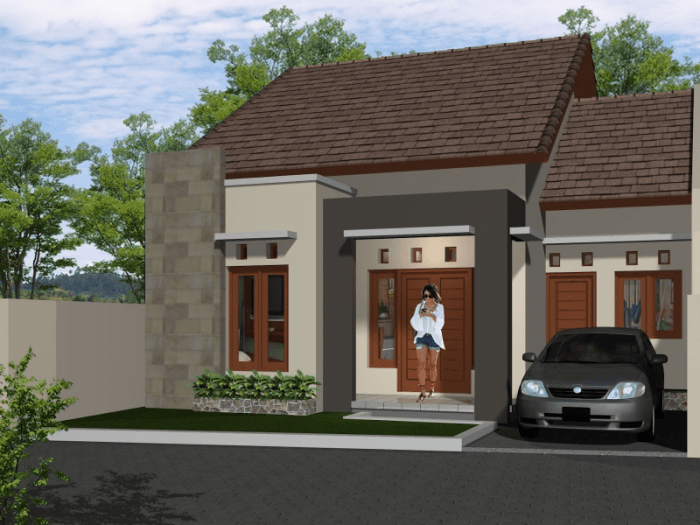 Desain rumah murah 20 juta