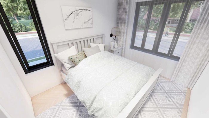Desain rumah ukuran 9x12 3 kamar
