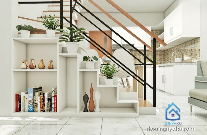 Desain rumah ukuran 12x10 1 lantai