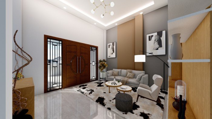 Desain rumah type 48