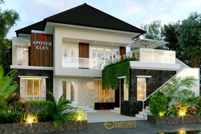 Desain rumah sakit minimalis