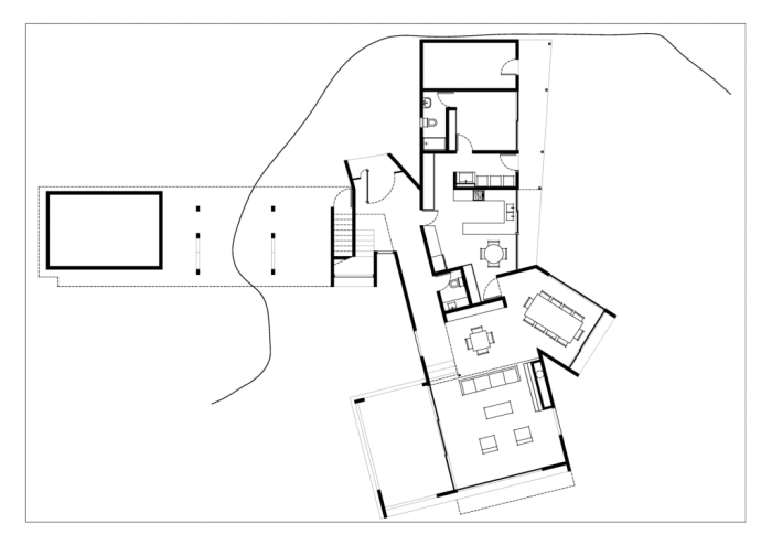Desain rumah minimalis pinggir sawah