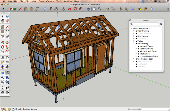 Aplikasi desain rumah sketchup