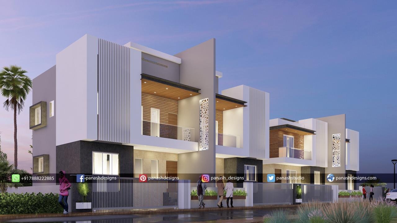 Townhouse philippines houses terrace storey geminada geminadas facade fachadas duplex sobrado geminado modernas vivendas vivadecora visitar moradia sikatabis kunjungi germinada