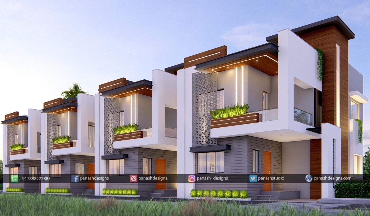 Desain rumah petak