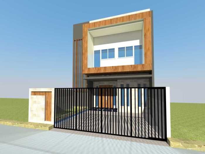 Desain rumah minimalis 9x12 tampak depan
