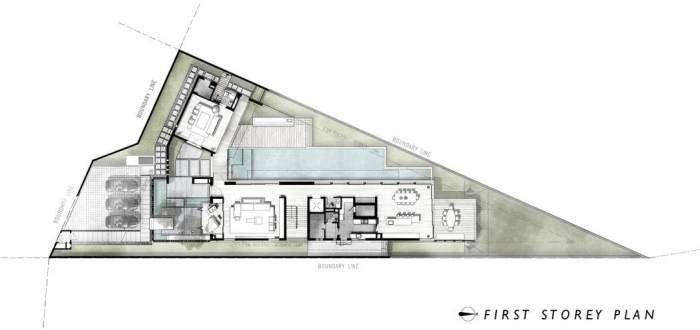 Triangle triangular architects oddly contemporist robeson dion
