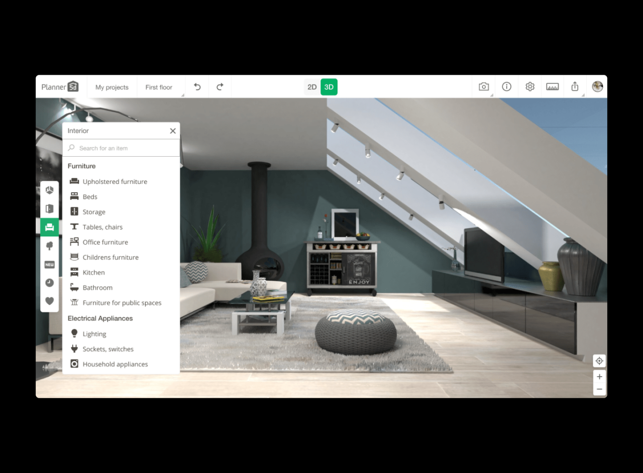 Aplikasi online desain rumah