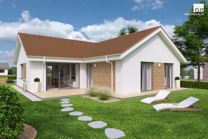 Desain rumah letter l