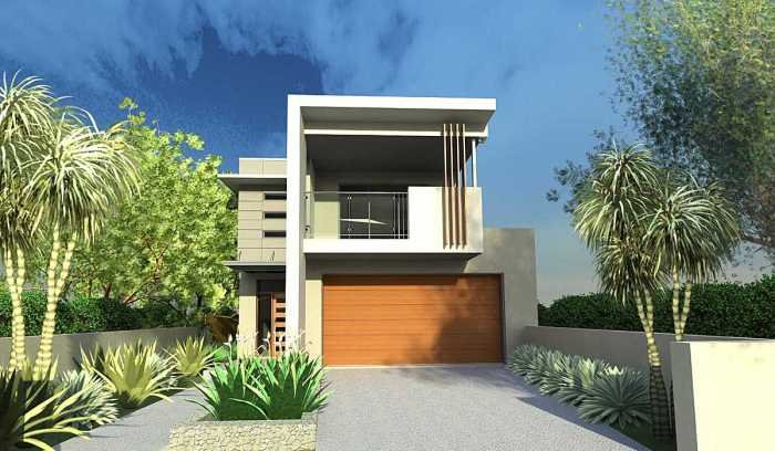 Narrow plans house lot lots lake long floor nz australia homes story ideas thin houseplans designs townhouse two very studio