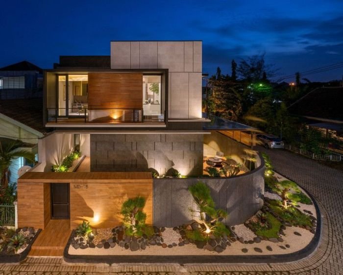 Desain rumah jepang modern