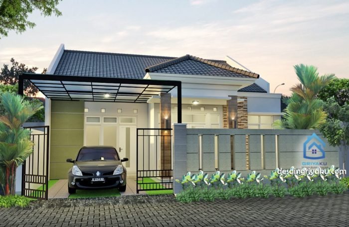 Desain rumah 10 x 15
