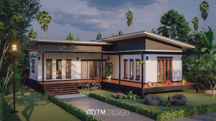 Desain rumah bentuk l