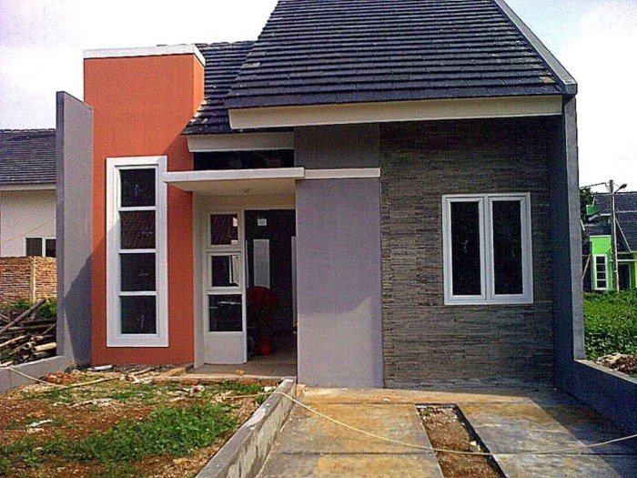 Denah minimalis tipe baik contoh simak adalah