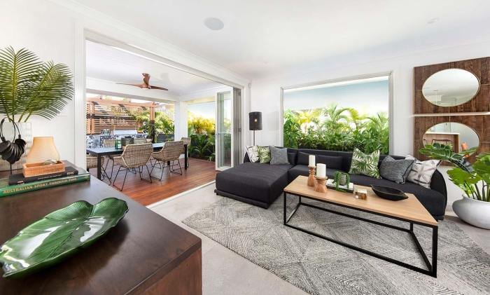 Desain rumah terbuka sederhana