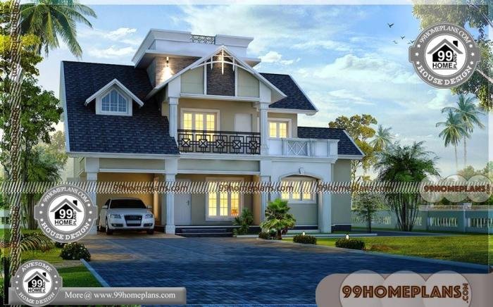 Desain rumah gaya eropa klasik